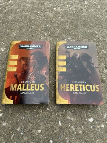 Warhammer 40K Eisenhorn MALLEUS & HERETICUS Black Library Books by Dan Abnett