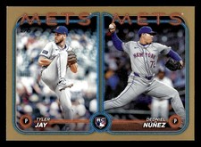 2024 Topps Update - Gold - #US82 Dedniel Nunez / Tyler Jay RCOM