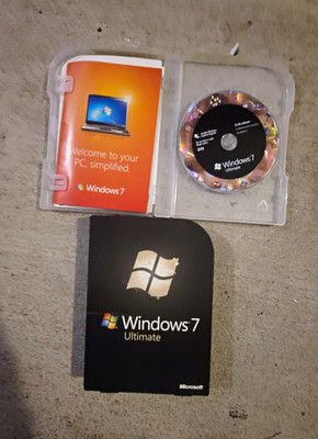 Microsoft Windows 7 Ultimate Retail DVD English for 1 PC (X15-65804)