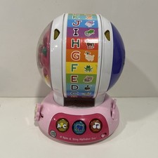 Leapfrog Spin Sing Alphabet Zoo Educational Baby learn, sensory play, lights.