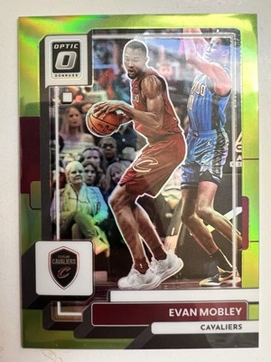 2022-23 Panini Donruss Optic Lime Green Prizm /149 Evan Mobley #93 Cavaliers
