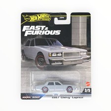 Hot Wheels 1987 Chevy Caprice 3/5 - Furious 7 - 2024 Fast  Furious Premium A
