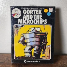 Gortek and the Microchips Programming for Commodore Vic-20 Brand New