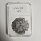 1879 Morgan Silver Dollar $1 Coin Circulated 0.9 Fineness Uncertified US Coin