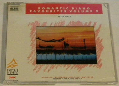 Peter Nagy - Romantic Piano Favourites Volume 2 (1988 Enigma Classics) Used CD  
