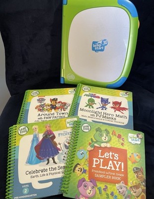 LeapFrog LeapStart 3D Interactive Learning System with 4 Activity Books Bundle