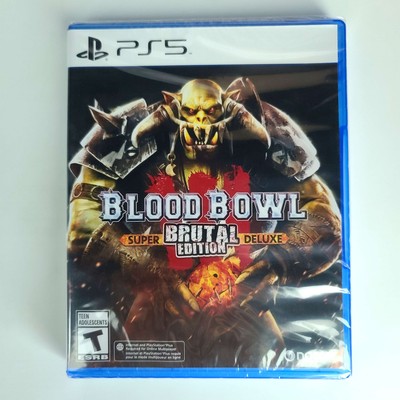 (Sealed) Blood Bowl 3 Brutal Edition - Sony Playstation 5 Authentic