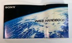 Sony Wave Handbook Stacje krótkofalowe świata 1982 rzadka edycja pozioma