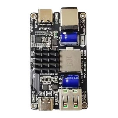 PD140W Highly Power Bucking Converters for Laptop Phone Type C USB Charging