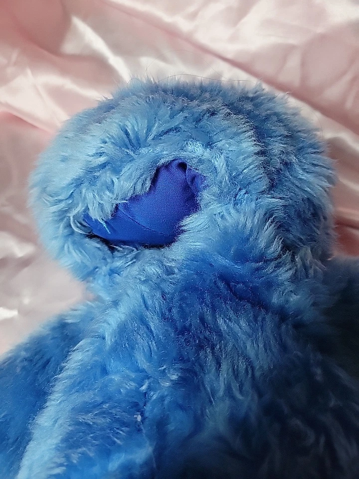 Marioneta de mano de felpa de cuerpo completo monstruo Grover Playskool 1986 de colección Foto 4 de 4