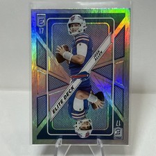 🔥🏈 2023 Elite Deck Josh Allen PRIZM Card Buffalo Bills NM/Mint SP 🏈🔥