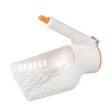 Cat Litter Shovel with One Button Release Function Pet Supplies Cleaning