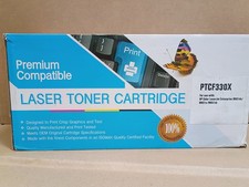 Premium CF330X Black Toner Cartridge Replacement for HP 654X