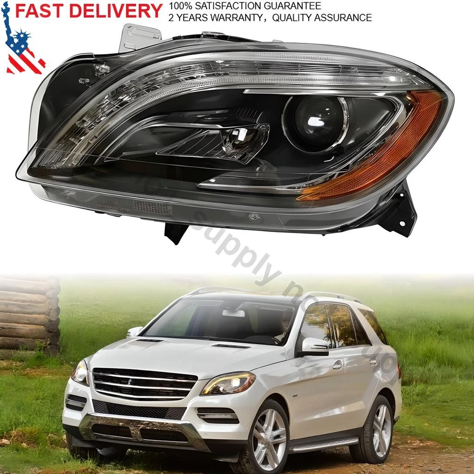 Faro de xenón lado izquierdo/del conductor para Mercedes-Benz Clase M ML250/ML350 2012-2015 Foto 2 de 4