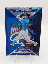 2025 Panini Crusade - Crusade Brayden Taylor #18 - Tampa Bay Rays