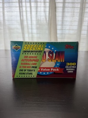 1996 Grand Slam Super Value Box (Factory Sealed) 300 cards Topps, Upper Deck