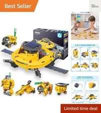 STEM Projects for Kids Ages 8-12 Solar Robot Kit 6-in-1 Space Toys for 10--Ol...