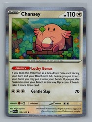 Chansey 113/165 Holo Rare Scarlet & Violet 151