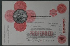 Westvaco Corporation 1972 34 akcje