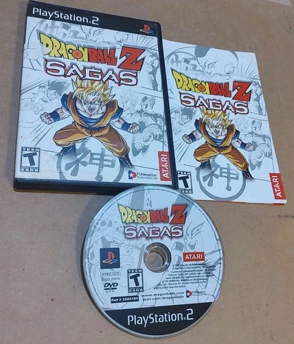 Dragon Ball Z: Sagas PS2 - Complete Authentic Clean Tested 🐉😎🔥🎮🥷