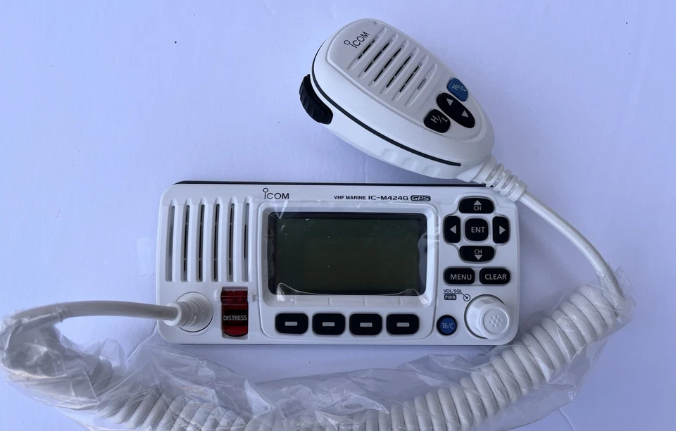 ICOM M424  VHF Marine Radio Compatible UV protective Cover (Color:Black) - Image 2 of 4