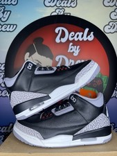 Taglia 8 - Air Jordan 3 Retro OG 2024 Nero Cemento