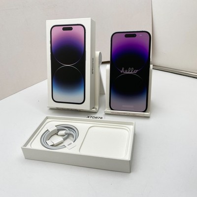 Apple iPhone 14 Pro - 128GB - Deep Purple (Unlocked) - Open Box