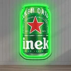 Vintage Beer Can Neon Sign Realistic LED Light for Bar Pub Man Cave Home Decor