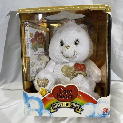 Care Bears White Heart of Gold Bear Premier Collector Edition