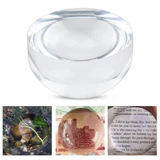 6X Optical Magnifier Dome Portable Paper Reading Acrylic Magnifier Dome Portable