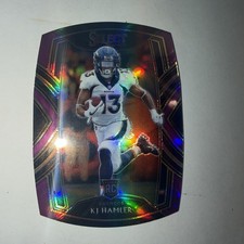 2020 Panini Select Die-Cut Prizm Purple Rookie KJ Hamler #267
