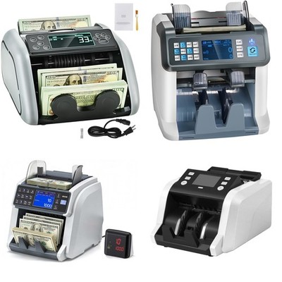VEVOR Money Counter Machine Bill Counter with UV MG IR DD Counterfeit Detection