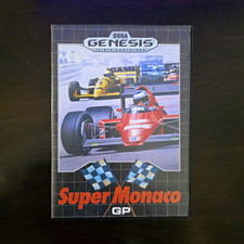 SEGA Super Monaco GP CIB - Sega Genesis w/ Manual Racing 1990