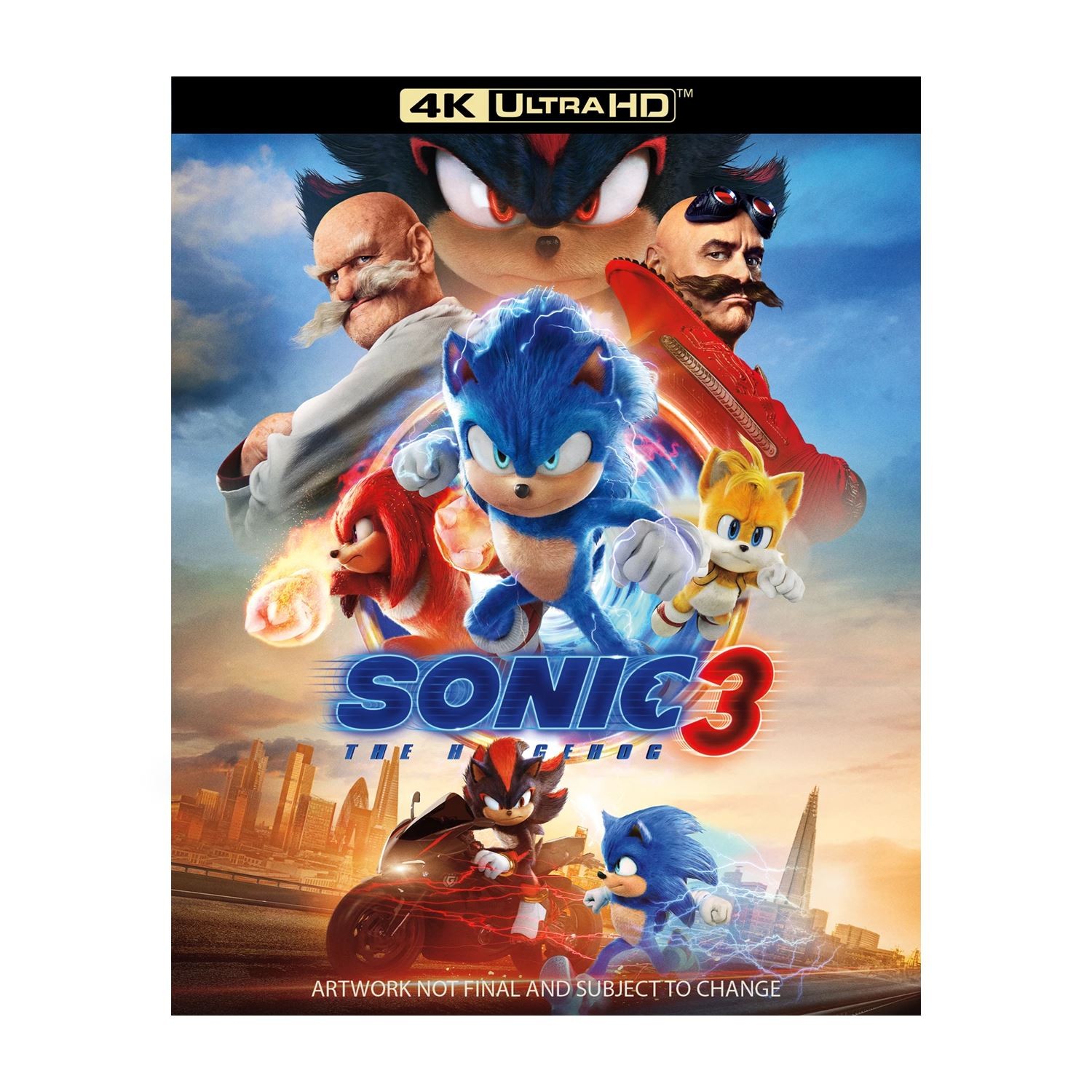 Sonic the Hedgehog 3 [PG] 4K UHD