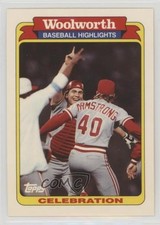 1991 Topps Woolworth Baseball Highlights Box Set Cincinnati Reds Team #32 0q3