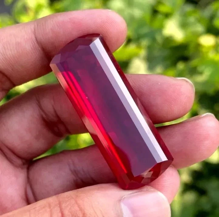 100 Ct+ AAA Natural Certified BURMA Pigeon Blood Red Ruby Unheated LT Gemstone - Image 4 of 4