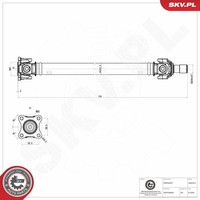 Esen SKV 76SKV012 Antriebswelle Vorne FüR BMW