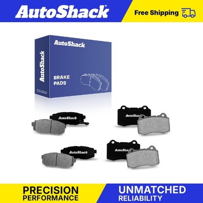 Front Rear Premium Ceramic Brake Pads for Subaru, WRX 2014, AWD H4 2.5L