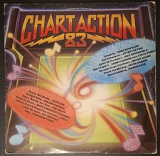 K-Tel Chart Action 83 Vinyl LP Various Artists 1983 Pop Rock Compilation