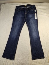 NEW Old Navy The Flirt Boot Cut Denim Blue Jeans Women's Size 6 Short
