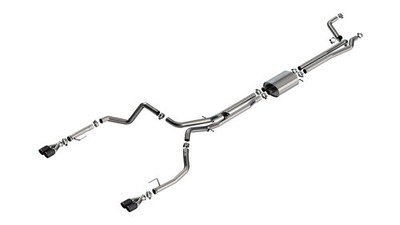 Borla 141000CFBA S-Type Cat-Back Exh. Sys. Fits Select Chev. Silv. 1500, GMC