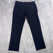 Hurley Men's Water Repellent Hybrid Performance Stretch Pants Black 32x32 Golf