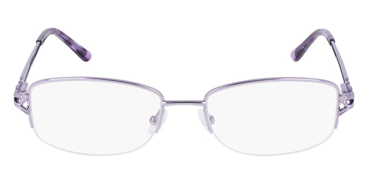 Очки Marchon NYC TRES JOLIE 198, Сиреневый прямоугольник, 54 мм, Новые, 100% подлинные