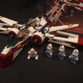 Lego Star Wars 7259 ARC-170 Starfighter - 100% Complete With Manual & Minifigs!!