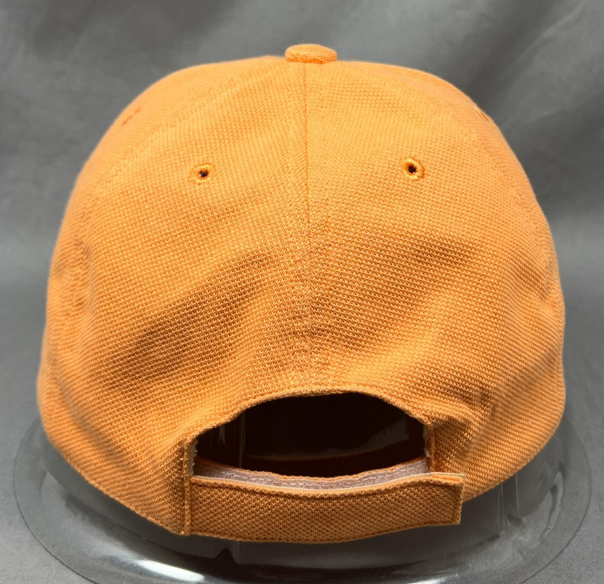 Lacoste Strapback Hat Cap Orange Preppy Adjustable Golf Tennis Baseball Dad Mens thumbnail 3