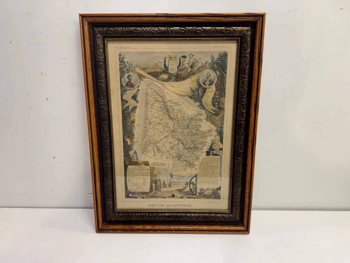 Preços baixos em França 1800-1899 Intervalo de Datas Mapas antigos