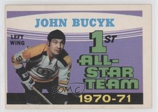 1971-72 O-Pee-Chee Johnny Bucyk John Bucyk #255 HOF 04e3