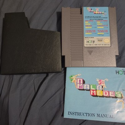 Palamedes Nintendo Entertainment System NES Cart & Sleeve W/ Manual 