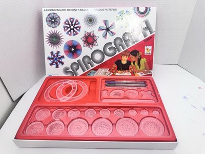 Vintage 1976 Kenner Spirograph Drawing Set No 1421 Artist STEAM STEM Educational