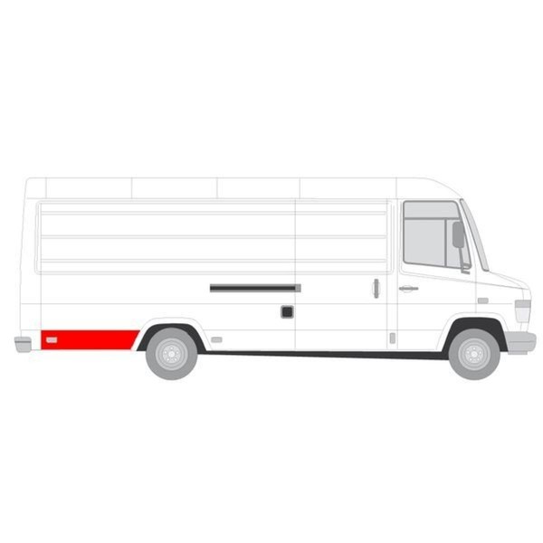 InnenkotflüGel Radhausschale Hinten Rechts FüR Mercedes-Benz Vario-image
